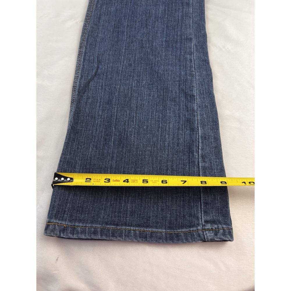 Carhartt Jeans Curvy Fit Mid-Rise Boot Cut Blue Workwear Western Women's 12x32 - Picture 13 of 13